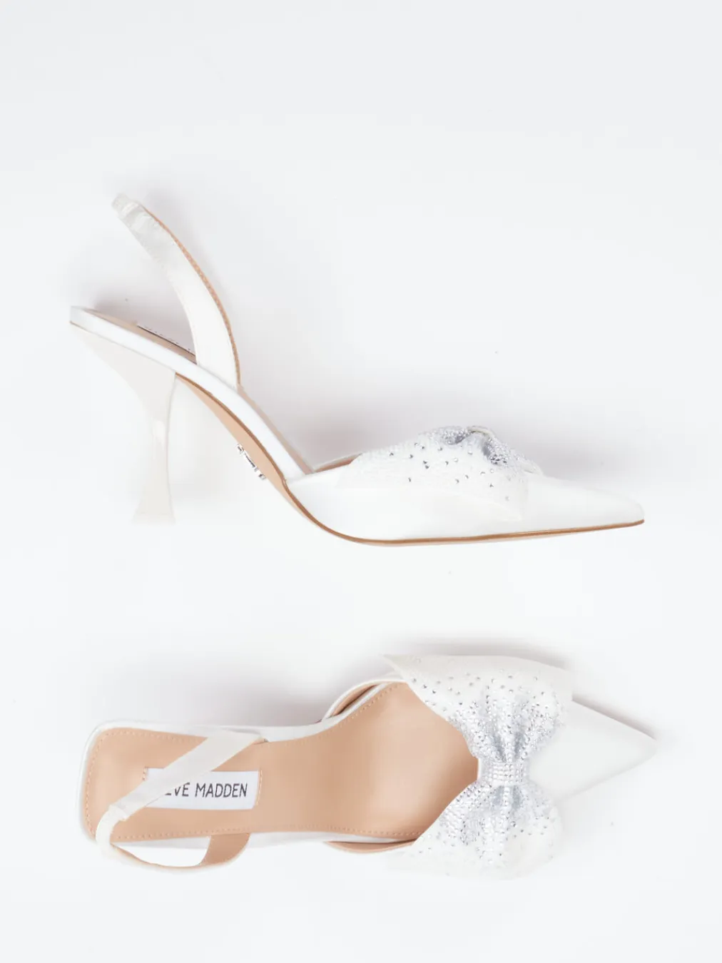 – Slingpumps aus Textil in Satinoptik-Steve Madden Hot