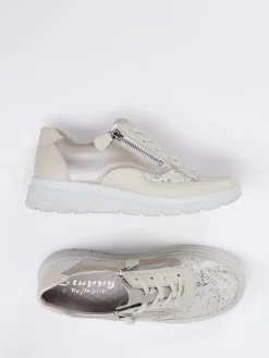 – Komfort-Sneaker aus Stretchleder-Stuppy Best