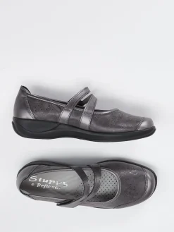 – Mary Janes aus Stretch mit Metallicfinish-Stuppy Best