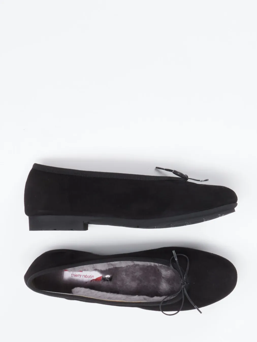 – Ballerinas aus Veloursleder-Thierry Rabotin Sale