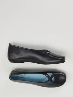 – Ballerinas aus Lammleder Dunkel-Thierry Rabotin Hot