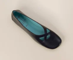 – Ballerinas aus Lammleder Dunkel-Thierry Rabotin Hot