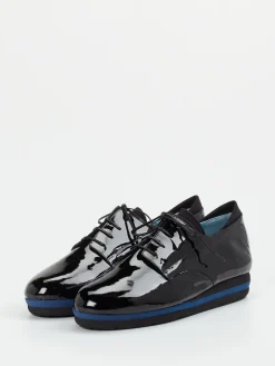 – Derby-Schnürschuh aus Lackleder-Thierry Rabotin Discount