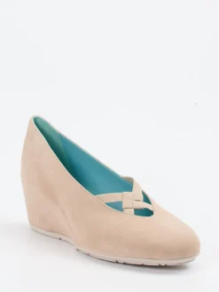 – Keilpumps aus Veloursleder-Thierry Rabotin Discount