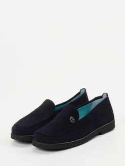 – Loafer aus Veloursleder Dunkel-Thierry Rabotin Best