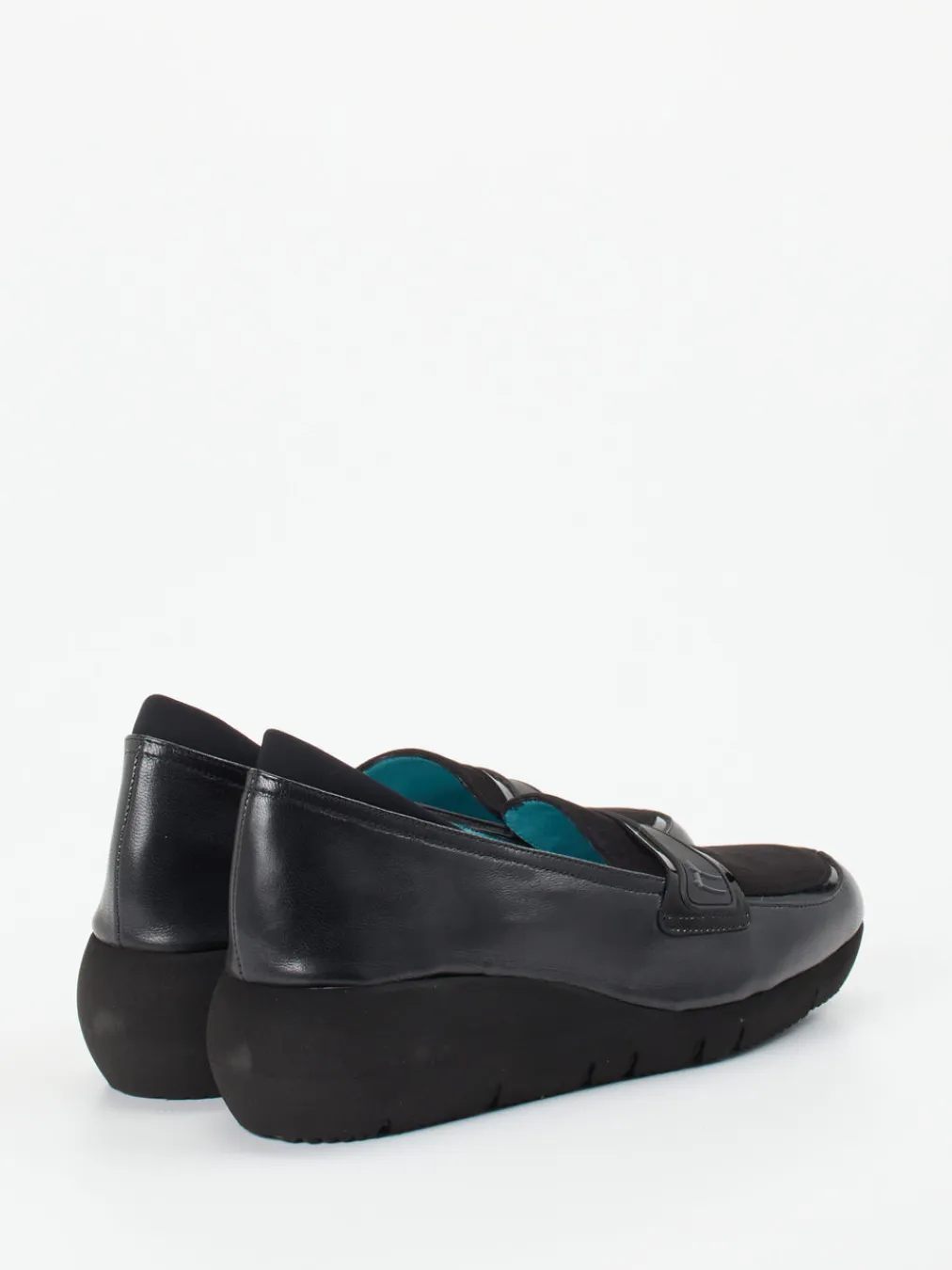 – Plateau-Loafer aus Veloursleder-Thierry Rabotin