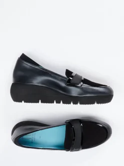 – Plateau-Loafer aus Veloursleder-Thierry Rabotin