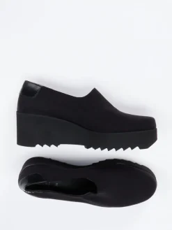 – Plateau-Slipper aus Textil-Thierry Rabotin New