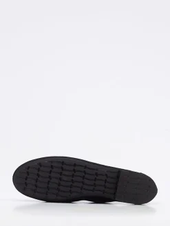 – Slipper aus Veloursleder Dunkel-Thierry Rabotin New