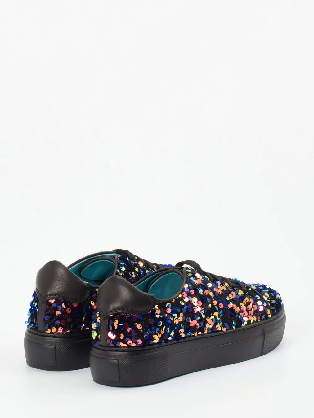 – Sneaker aus Metallic mit Pailletten-Thierry Rabotin