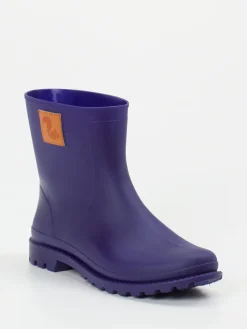 – Gummistiefel aus veganem Gummi Dunkellila-Thies