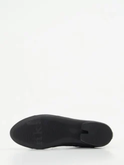 – Schnür-Boots aus Ziegenleder Schwarz-Think Discount