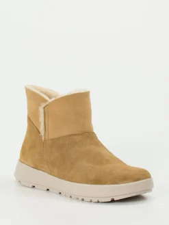 – Stiefeletten aus Veloursleder-Think Online