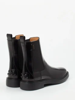– Chelsea Boots aus Hochglanzleder-Tod's