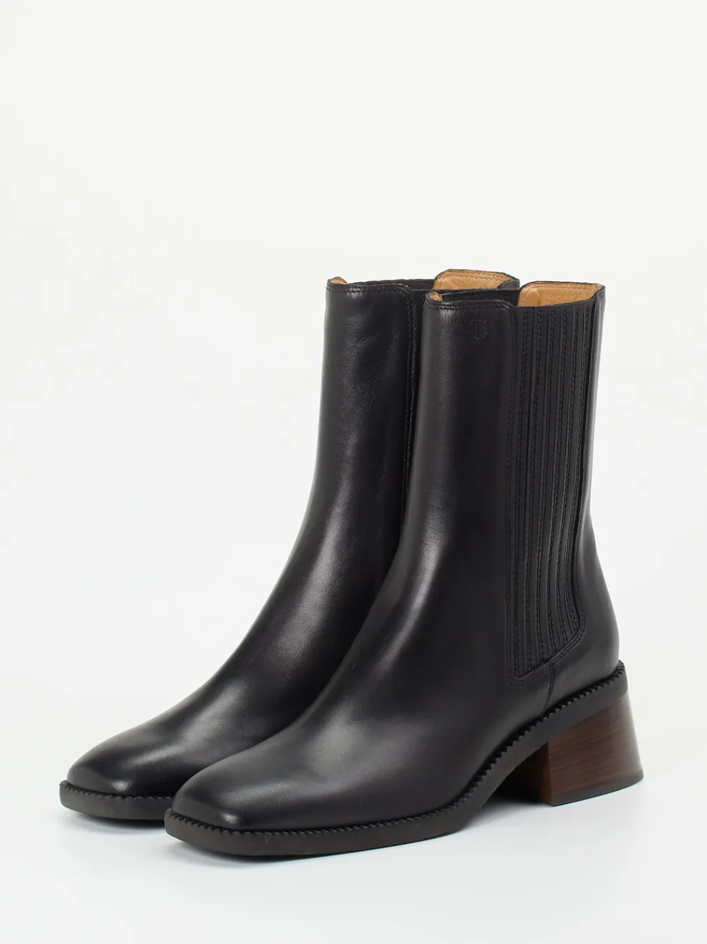 – Chelsea Boots aus Kalbleder tief-Tod's Outlet
