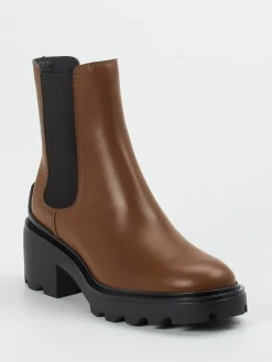 – Chelsea Boots aus Kalbleder in-Tod's New