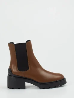 – Chelsea Boots aus Kalbleder in-Tod's New