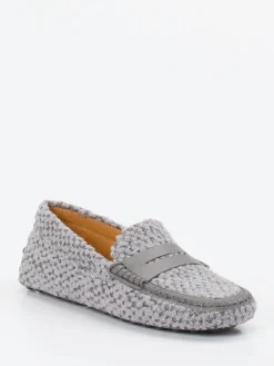 – Loafer aus Bouclé-Textil in-Tod's Hot