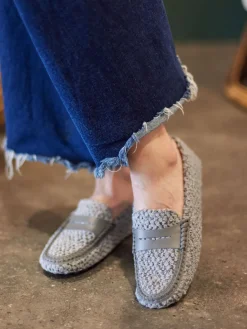 – Loafer aus Bouclé-Textil in-Tod's Hot