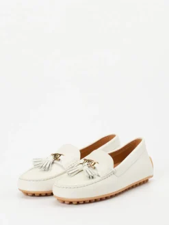 – Loafer aus geprägtem Leder in-Tod's Hot