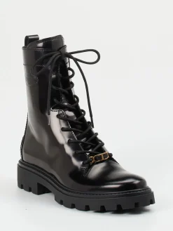 – Schnürboots aus Hochglanzleder-Tod's Sale