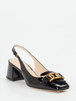 – Slingback-Pumps aus Lackleder-Tod's Best
