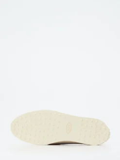 – Slipper aus Nubukleder mit Bastsohle-Tod's Discount