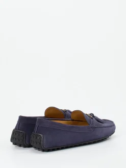 – Slipper aus Veloursleder in Dunkel-Tod's Best