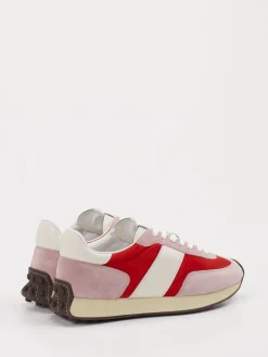 – Sneaker aus Veloursleder und Textil Rosé-Tod's Hot