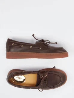 – Bootsschuh aus Lammleder Dunkel-Truman's Discount