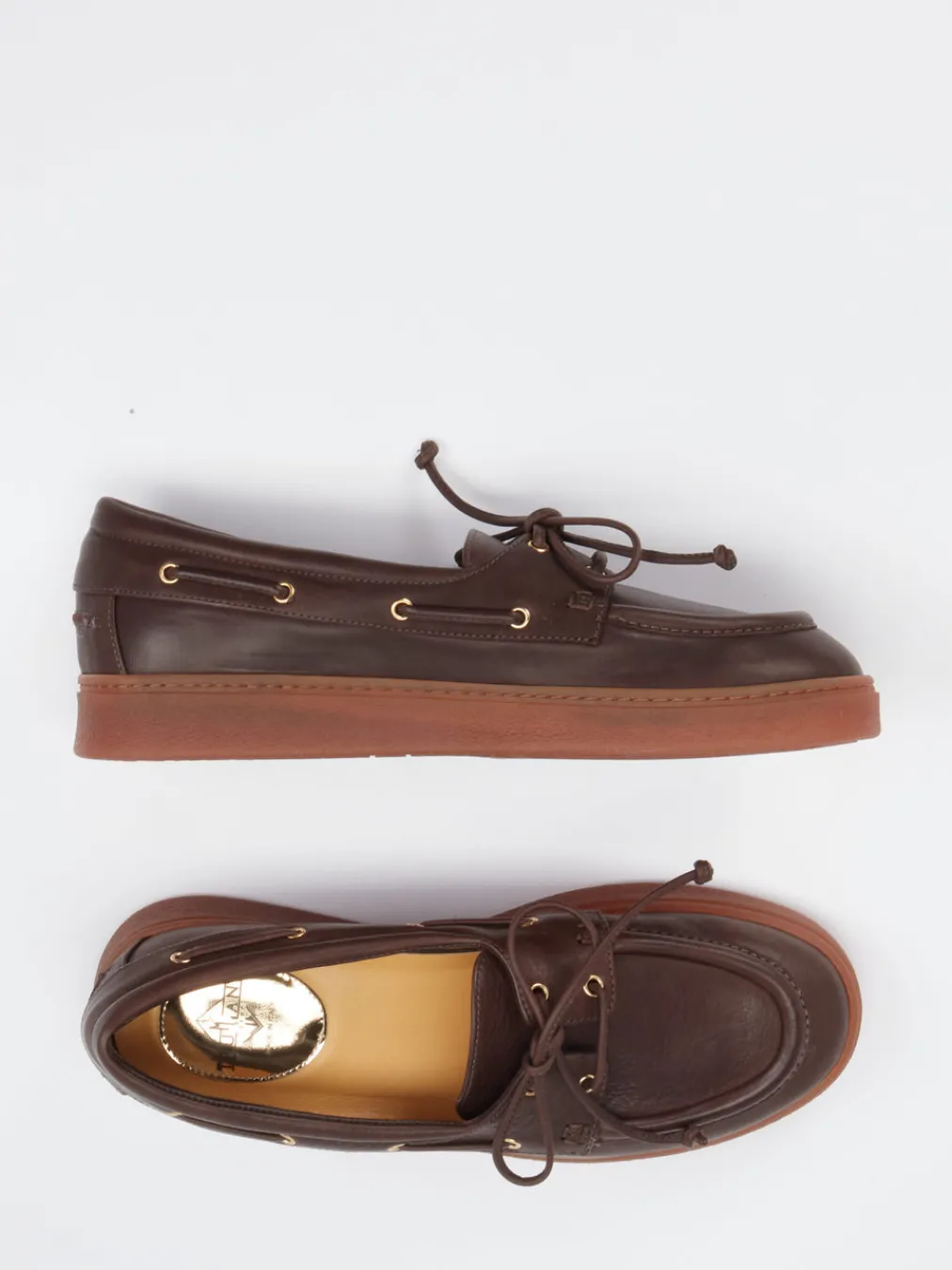 – Bootsschuh aus Lammleder Dunkel-Truman's Discount