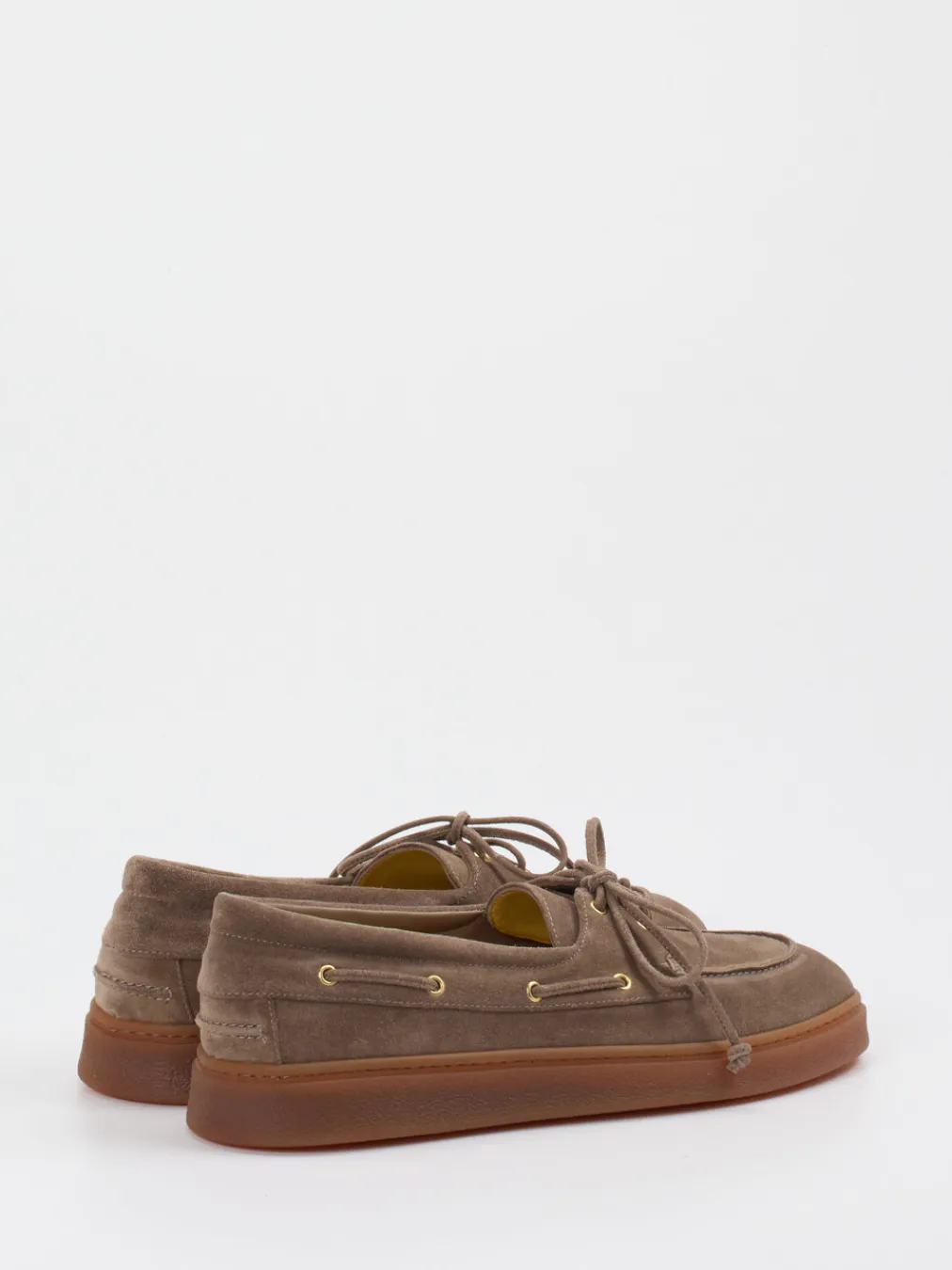 – Bootsschuh aus Veloursleder in Taupe-Truman's Outlet