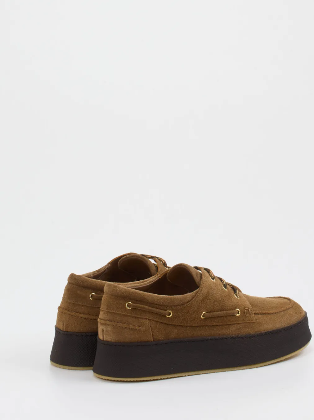 – Bootsschuh aus Veloursleder cognacfarben-Truman's Hot