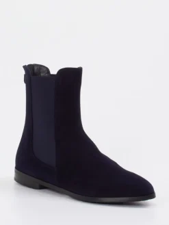 – Chelsea Boots aus Veloursleder Dunkel-Truman's New