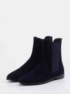 – Chelsea Boots aus Veloursleder Dunkel-Truman's New