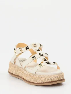 – Plateau-Sandalen aus Hirschleder in-Truman's Clearance