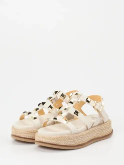 – Plateau-Sandalen aus Hirschleder in-Truman's Clearance