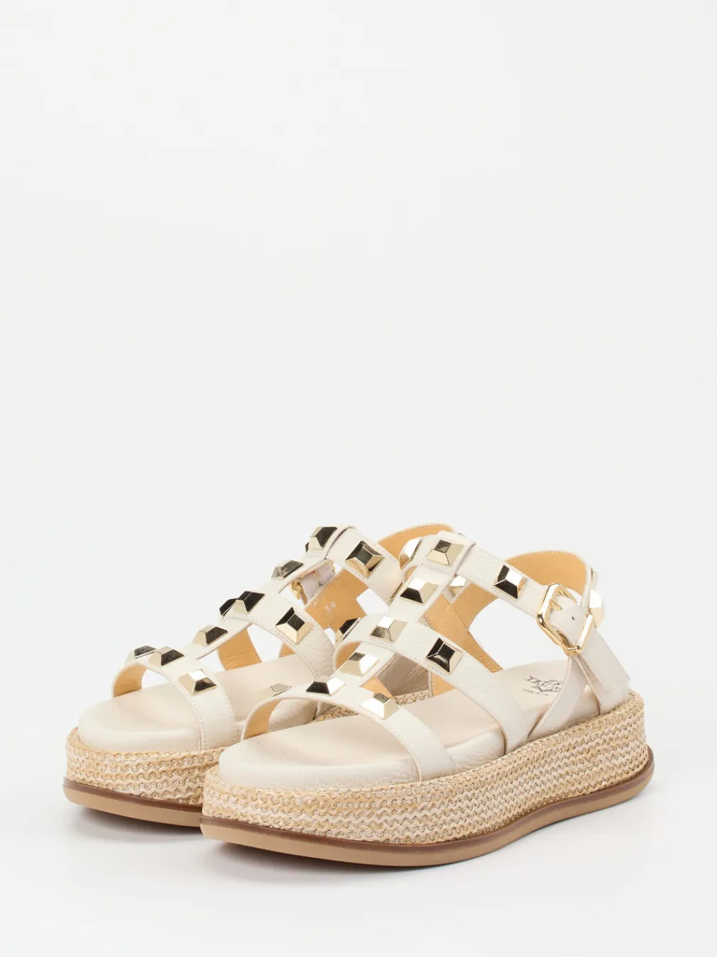 – Plateau-Sandalen aus Hirschleder in-Truman's Clearance