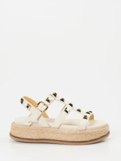 – Plateau-Sandalen aus Hirschleder in-Truman's Clearance