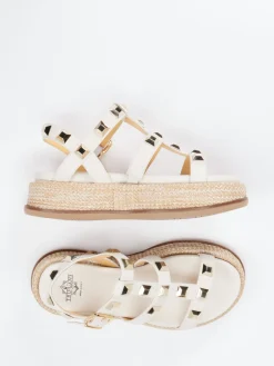 – Plateau-Sandalen aus Hirschleder in-Truman's Clearance