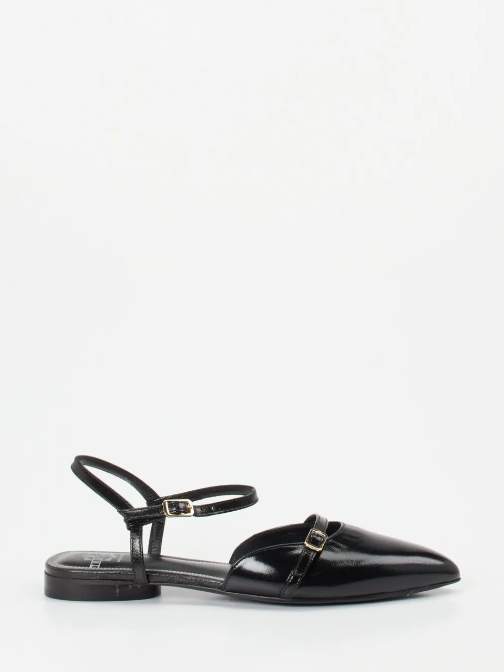 – Riemchen-Ballerinas aus Lackleder-Truman's Discount