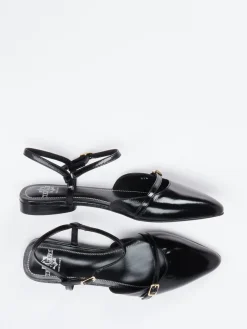 – Riemchen-Ballerinas aus Lackleder-Truman's Discount
