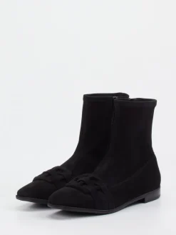 – Stiefeletten aus Veloursleder-Truman's Sale