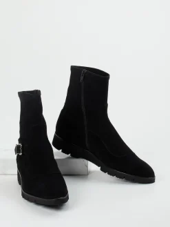 – Stiefeletten aus Veloursleder-Truman's New