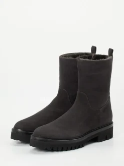 – Stiefeletten aus Veloursleder in-Truman's Discount