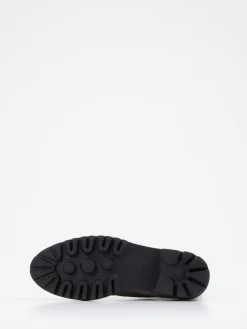 – Stiefeletten aus Veloursleder in Taupe-Truman's Clearance