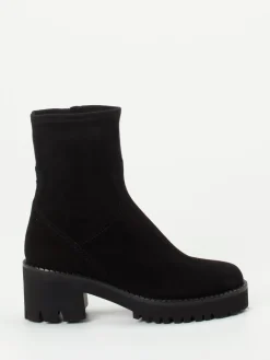 – Stiefeletten aus Veloursleder-Truman's Clearance