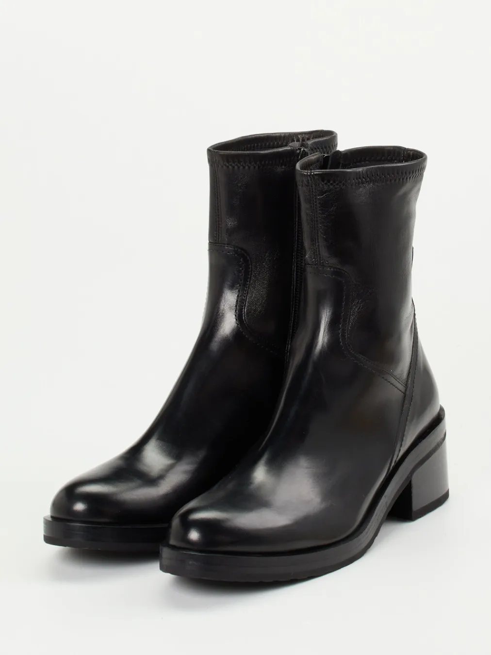 – Stiefeletten aus Kalbleder glänzend-Truman's