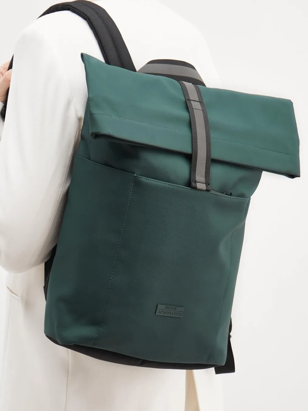 – Rolltop-Rucksack aus Textil Dunkel-Ucon Acrobatics