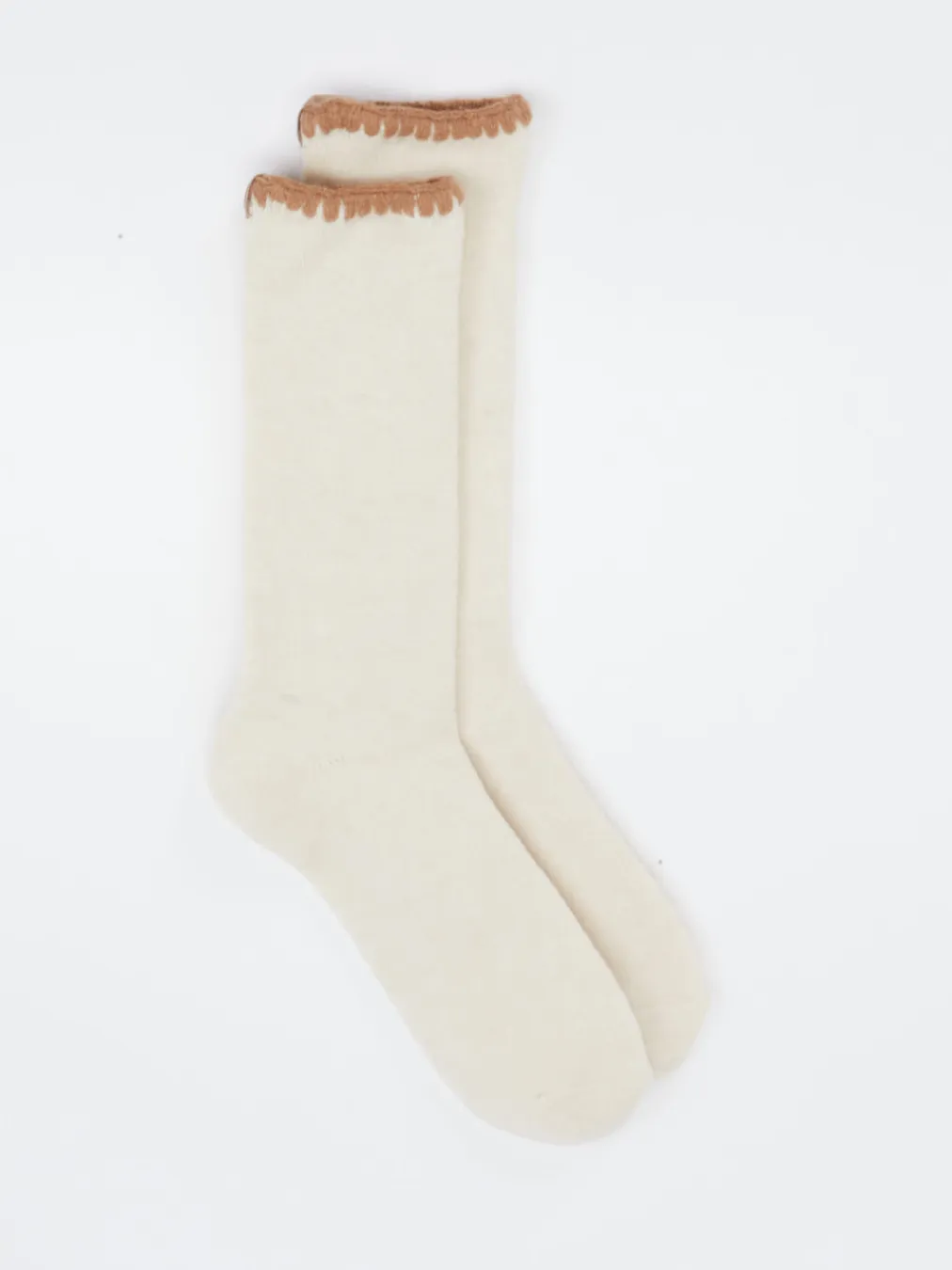 – Crew Socken aus Textil in Cremeweiß-UGG Hot